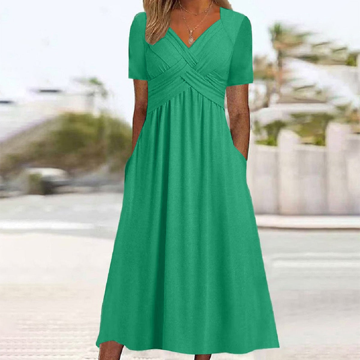 Angeli | Elegant Midi Dress