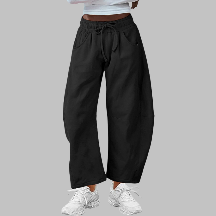Digma™ - Casual Drawstring Barrel Leg Sweat Pants