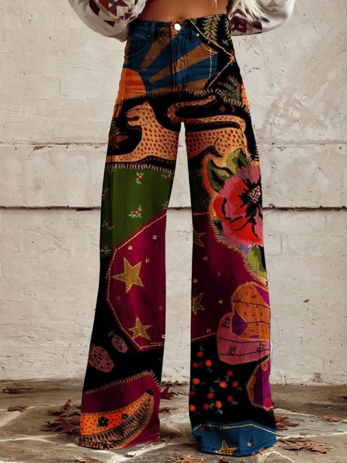 Gabrielle™ - Artistic Wide-Leg Pants