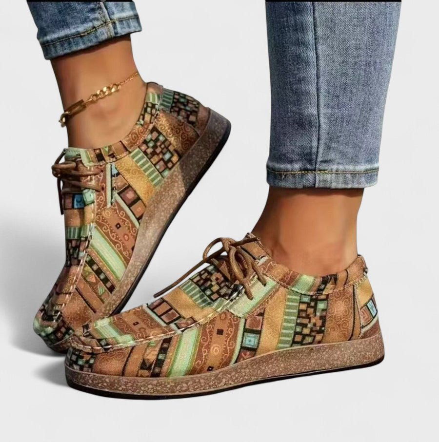 Mabel™ | Boho Patchwork Sneakers