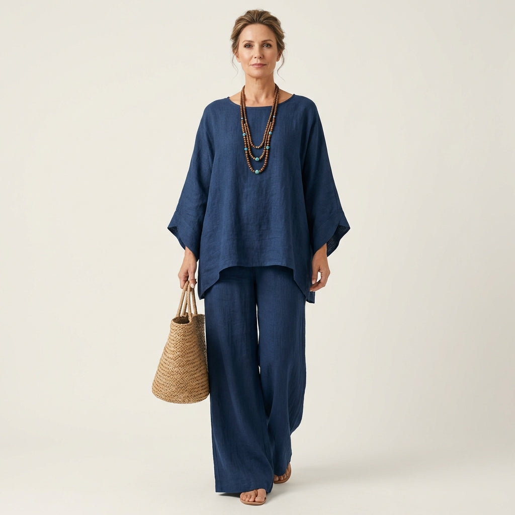 Majolie | Wide-Leg Boho Set