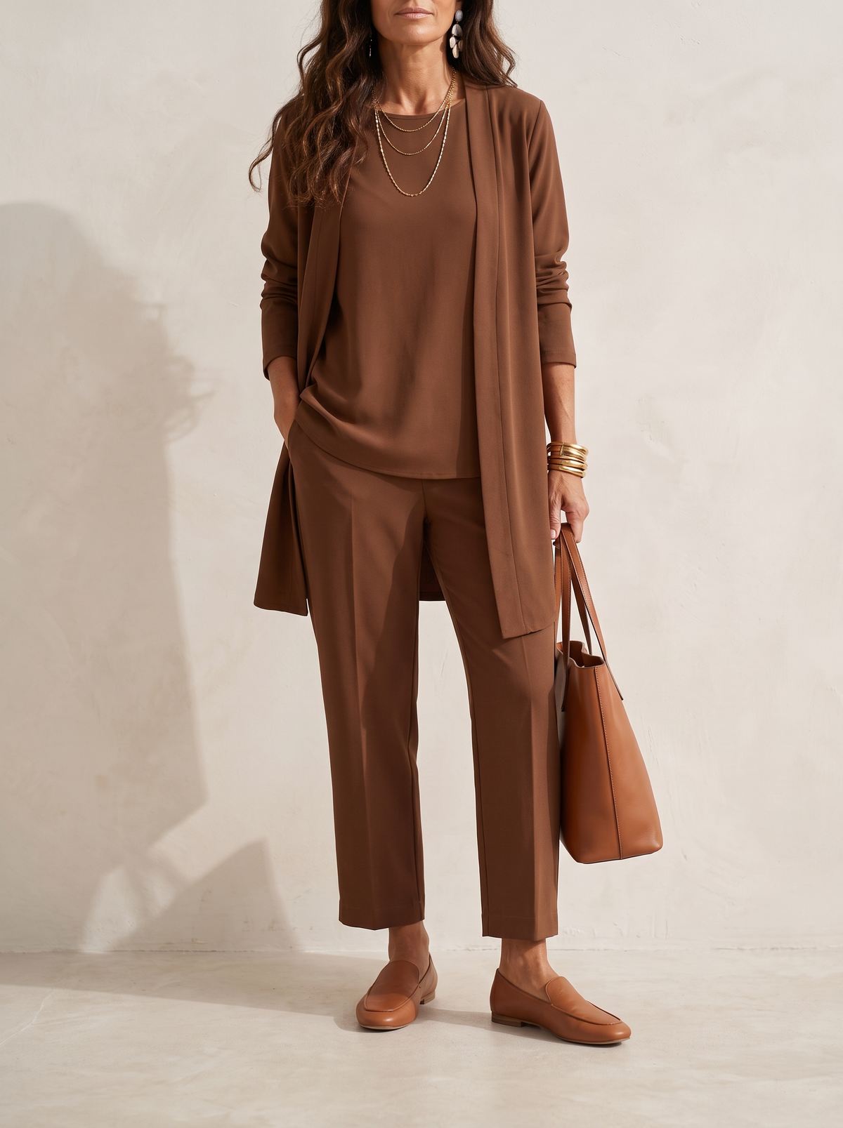 Laney | Relaxed Longline Duster Set