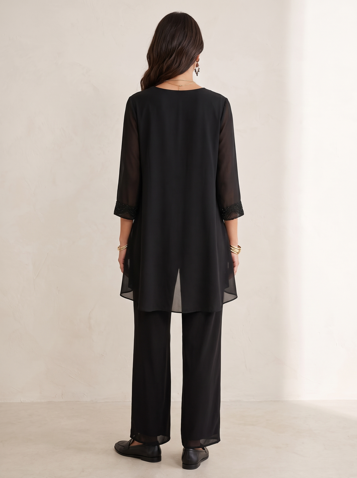 Iva | Elegant Open Jacket Set