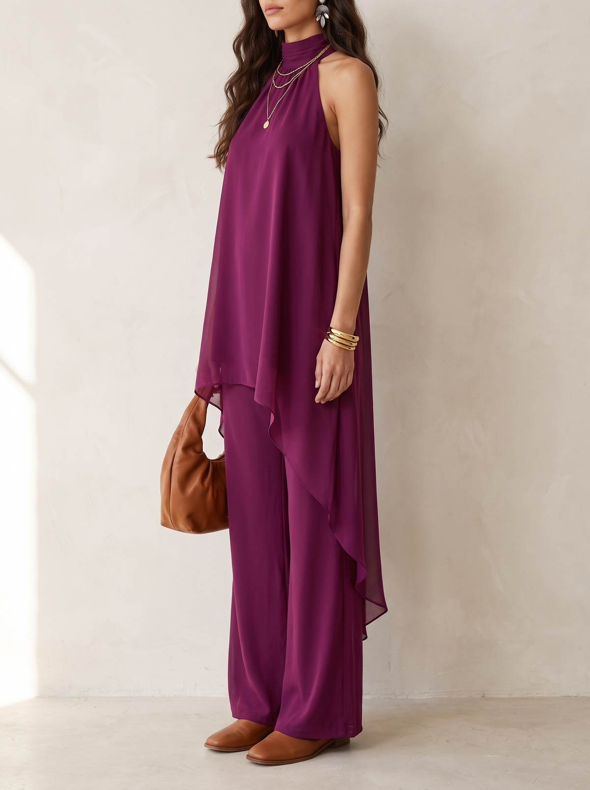 Augusta | Elegant Halter Neck Set