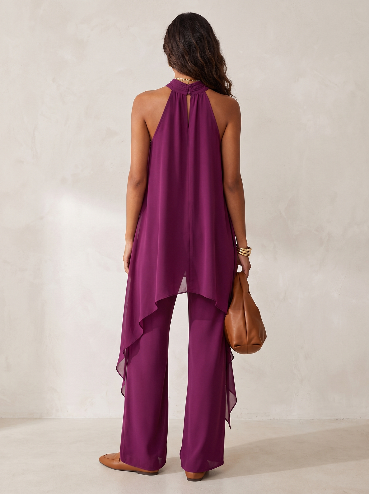 Augusta | Elegant Halter Neck Set