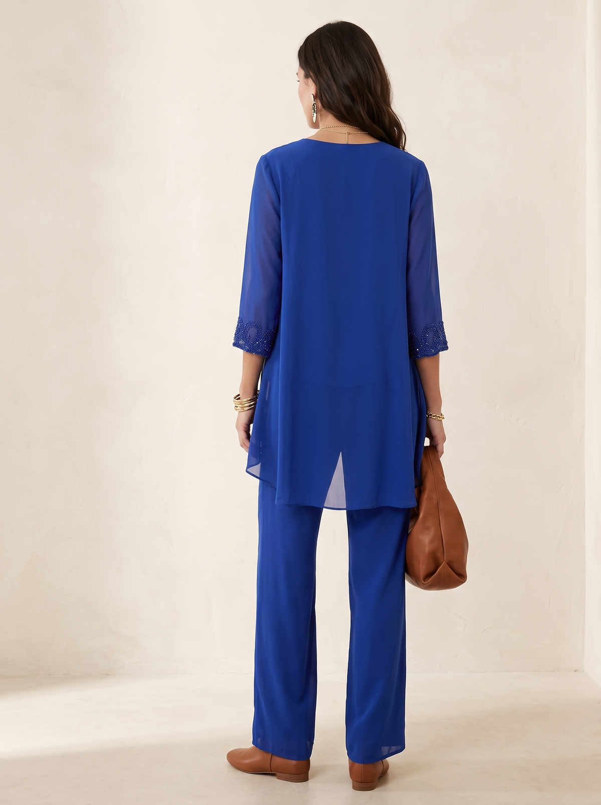 Iva | Elegant Open Jacket Set