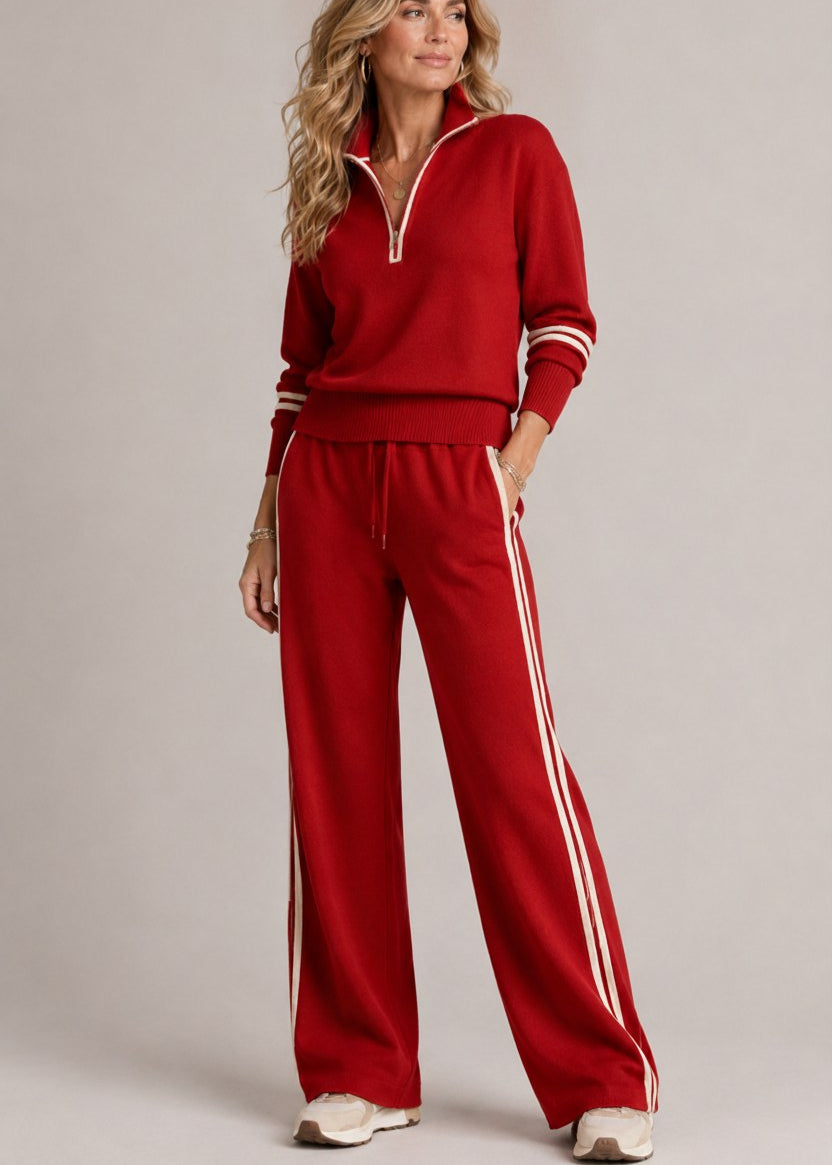 Valerie™ | Relaxed Half-Zip Two-Piece Set
