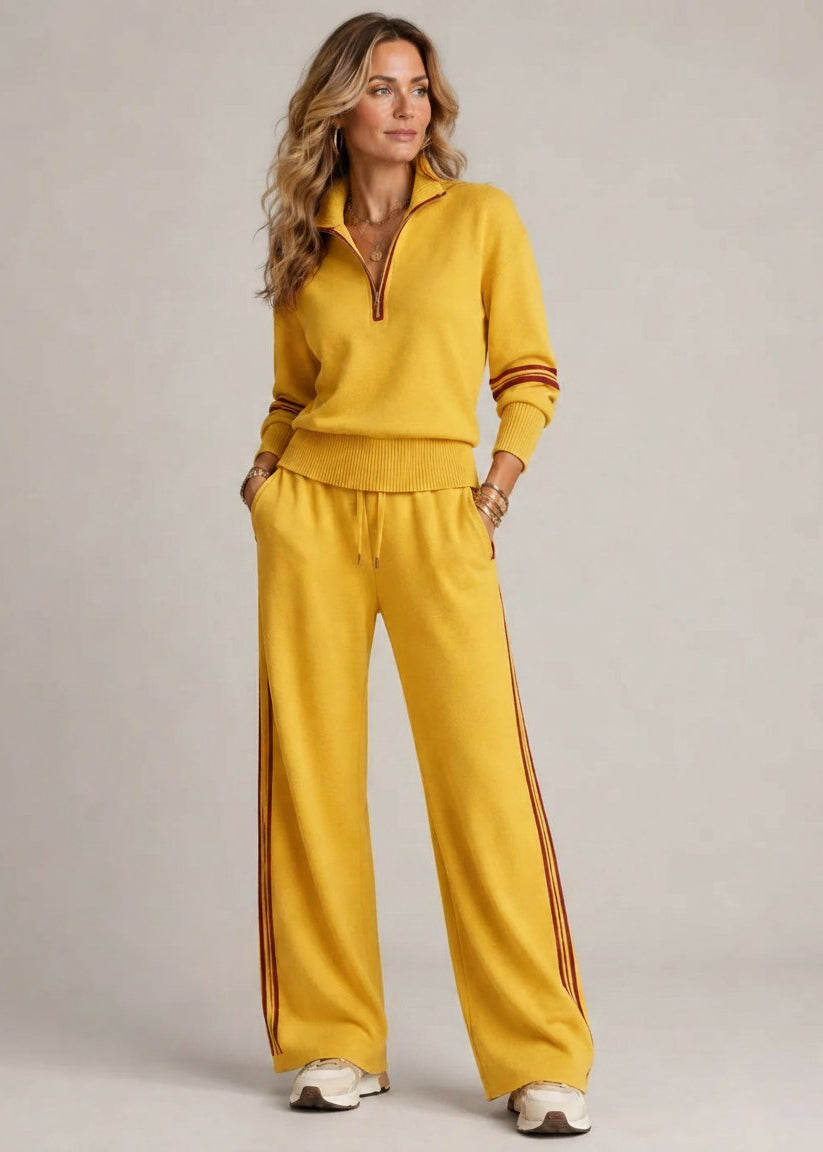Valerie™ | Relaxed Half-Zip Two-Piece Set