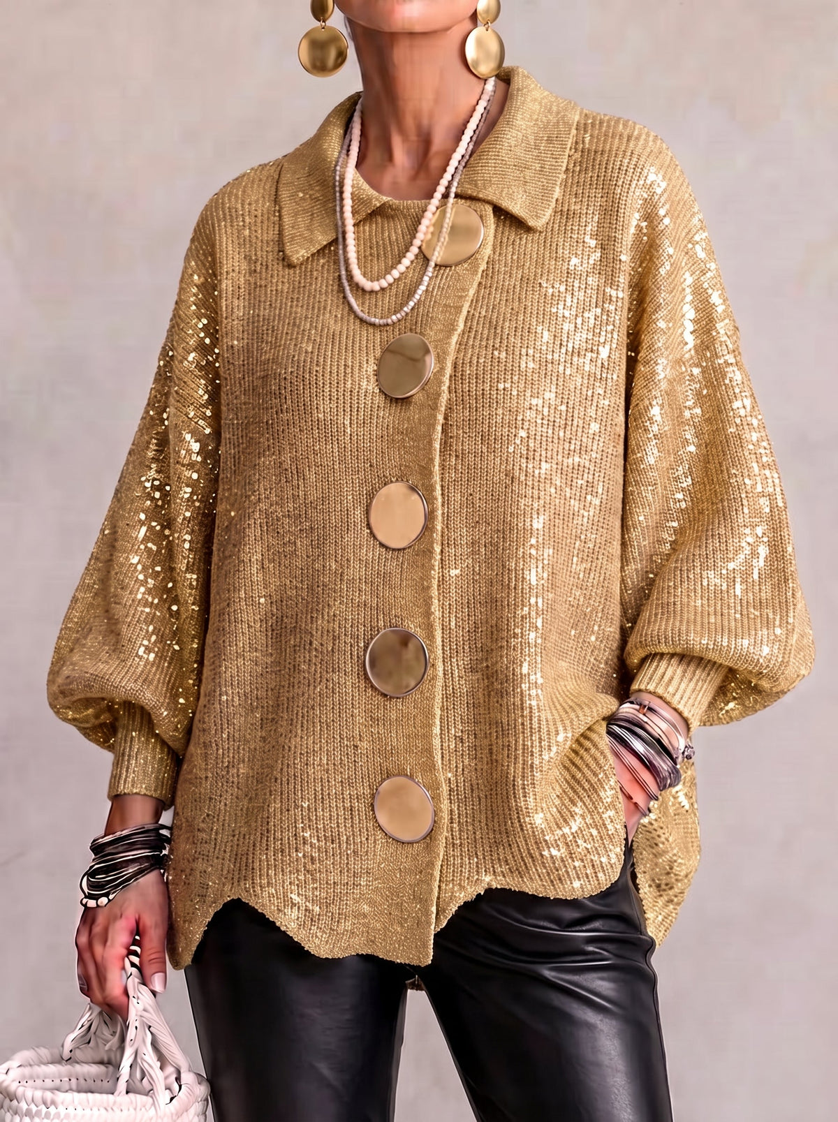 Beatrice™ | Classic Button-Up Knitted Cardigan