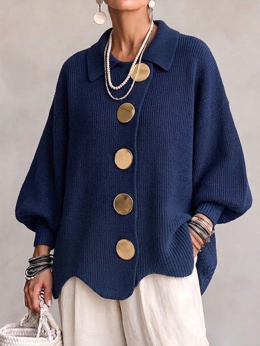 Beatrice™ | Classic Button-Up Knitted Cardigan